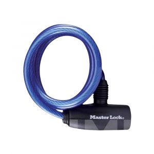 ANTIRROBO BICICLETA CON LLAVE CABLE ESPIRAL Ø 8 MM 180 CM LLAVE Ref. 9691641