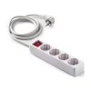 BASE MÚLTIPLE 4 Tomas con interruptor Ref. 9662643