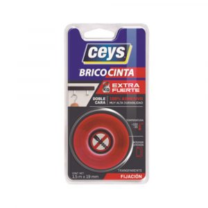 CINTA DOBLE CARA TACKCEYS 1,5MX19MM Ref. 9607952